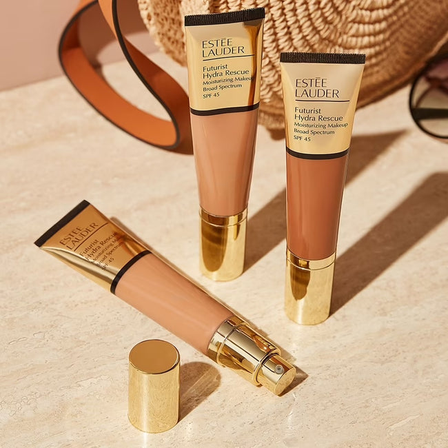 Estée Lauder Futurist Hydra Rescue Moisturizing Makeup SPF45 długotrwały kryjący rozświetlający podkład do twarzy 35ml