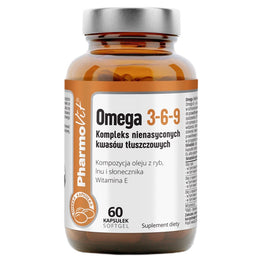 Pharmovit Omega 3-6-9 suplement diety 60 kapsułek softgel