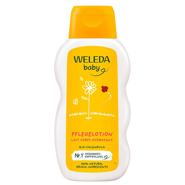 Weleda Baby emulsja do ciała dla niemowląt i dzieci z nagietkiem lekarskim 200ml