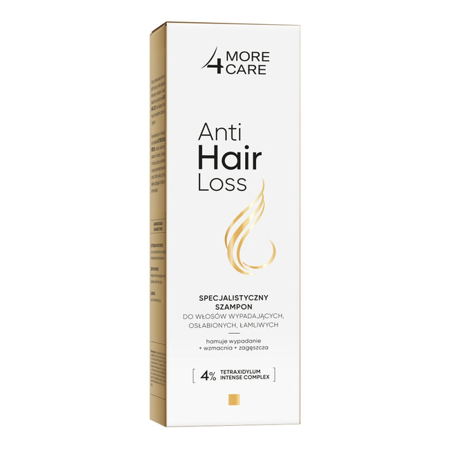 More4Care Anti Hair Loss specjalistyczny szampon do włosów wypadających i osłabionych 200ml