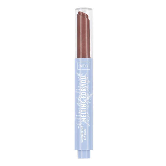 Wibo Melting For You Shimmering Lip Balm brokatowy balsam do ust z efektem chłodzącym