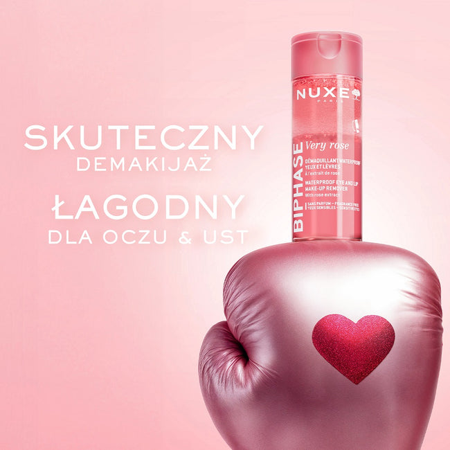 Nuxe Very Rose dwufazowy płyn do demakijażu oczu i ust 100ml