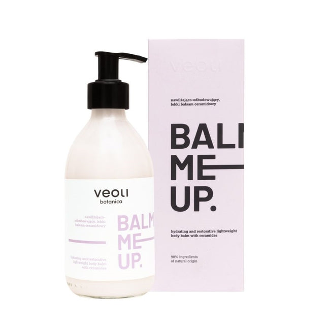 Veoli Botanica Balm Me Up nawilżająco-odbudowujący lekki balsam ceramidowy 290ml