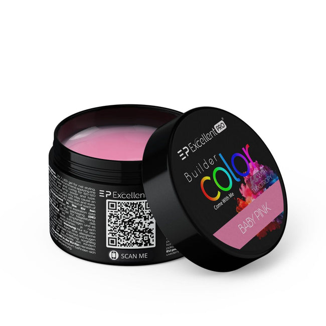 Excellent PRO Builder Color With Thixotropy Pastel żel budujący