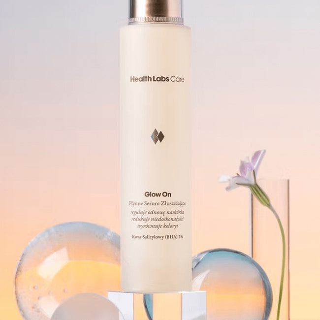 HealthLabs Glow On płynne serum złuszczające 100ml