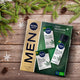Nivea Men Hemp Sensation zestaw balsam po goleniu 100ml + pianka do golenia 200ml + krem nawilżający 75ml