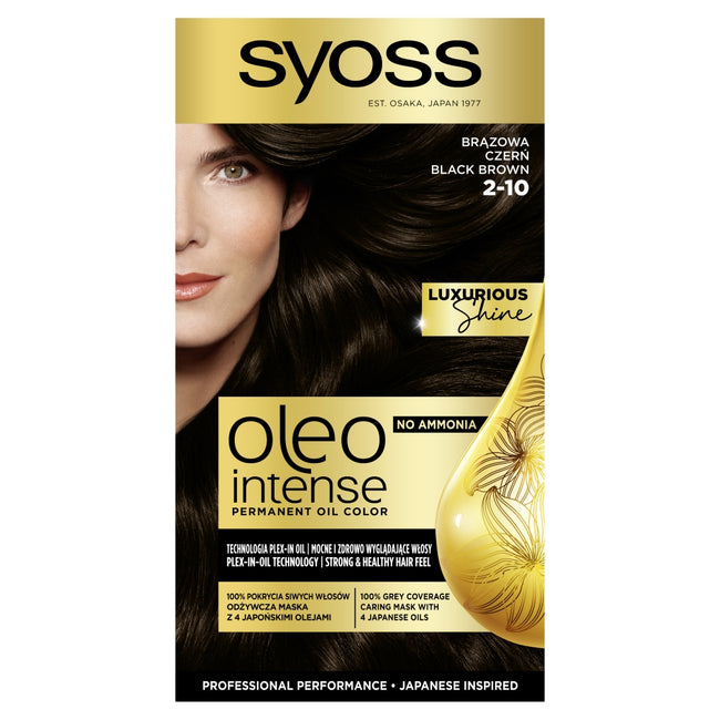 Syoss Oleo Intense farba do włosów trwale koloryzująca z olejkami