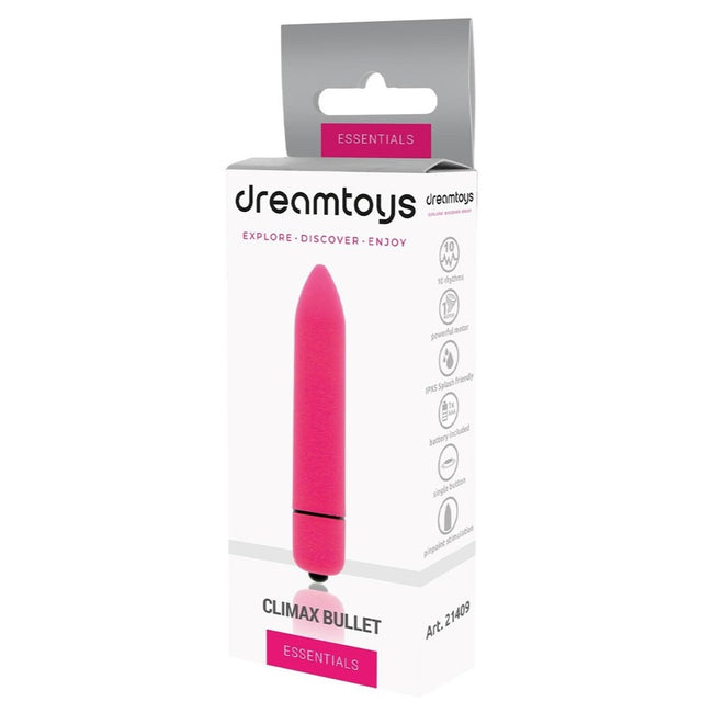 Dream Toys Essentials Climax Bullet kompaktowy wibrator typu bullet Pink