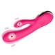 B-Series Fox Silicone Vibrator wibrator królik z możliwością regulacji natężenia pulsacji oraz funkcją grzania Pink