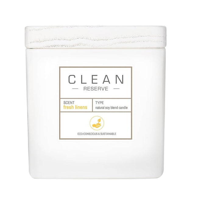 Clean Reserve Fresh Linens sojowa świeca zapachowa 227g
