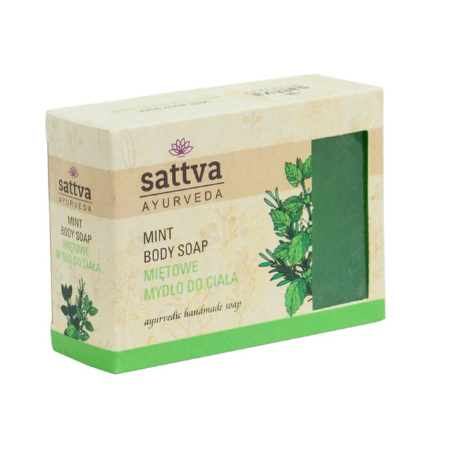 Sattva Glicerynowe mydło do ciała Miętowe 125g