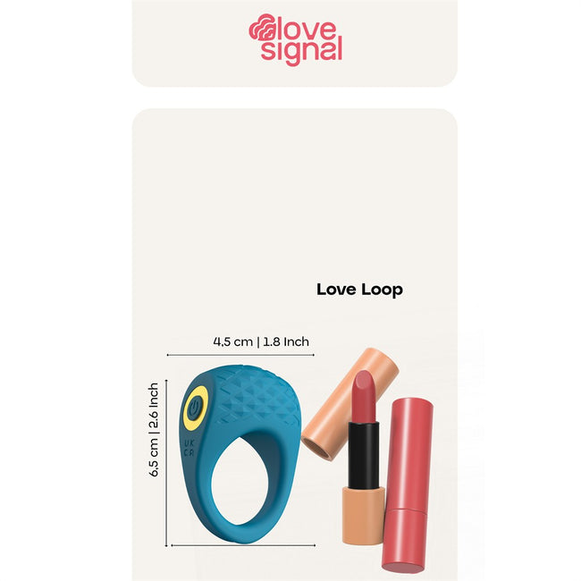 Dream Toys Love Loop wibrujący pierścień erekcyjny
