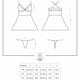 Obsessive 838-BAB-3 babydoll i stringi Red L/XL