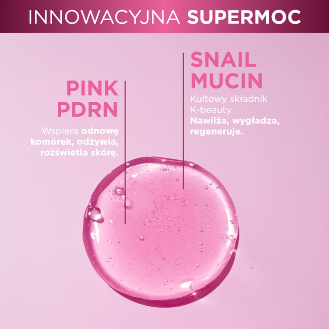 Eveline Cosmetics Pink Snail nawilżający żel do mycia twarzy 140ml