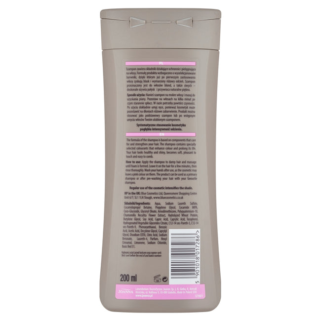Joanna Ultra Color szampon różowe odcienie blond 200ml