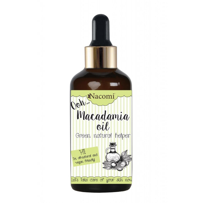 Nacomi Macadamia Oil olej makadamia z pipetką 50ml