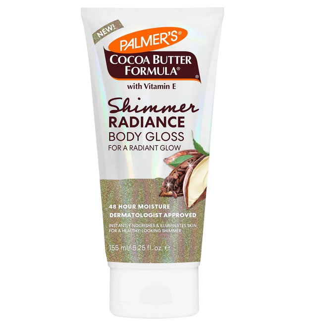 PALMER'S Shimmer Radiance Body Gloss rozświetlający balsam do ciała z drobinkami 155ml