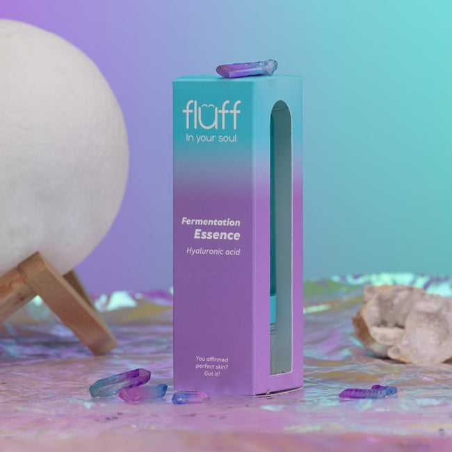Fluff In Your Soul esencja do twarzy z kwasem hialuronowym na bazie fermentowanego ekstraktu z bambusa 80ml