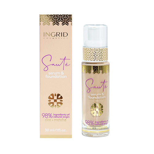Ingrid Saute Serum & Foundation serum i podkład do twarzy