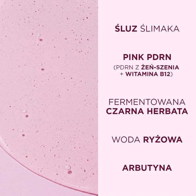 Eveline Cosmetics Pink Snail wygładzająca esencja do pielęgnacji twarzy 100ml