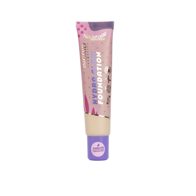 Ingrid Natural Essence Hydra Glow podkład rozświetlająco-nawilżający