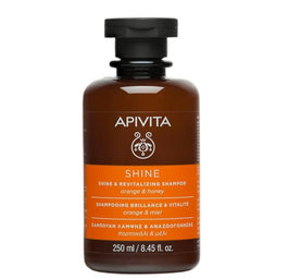 Apivita Shine & Revitalizing Shampoo szampon rewitalizujący z pomarańczą i miodem 250ml