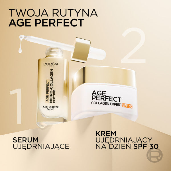 L'Oreal Paris Age Perfect wygładzające serum z peptydem mikro-kolagenowym 30ml