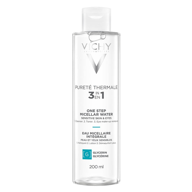 Vichy Purete Thermale mineralny płyn micelarny dla skóry wrażliwej 200ml