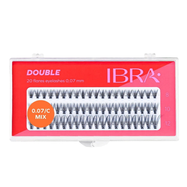 Ibra Double kępki sztucznych rzęs 60szt.