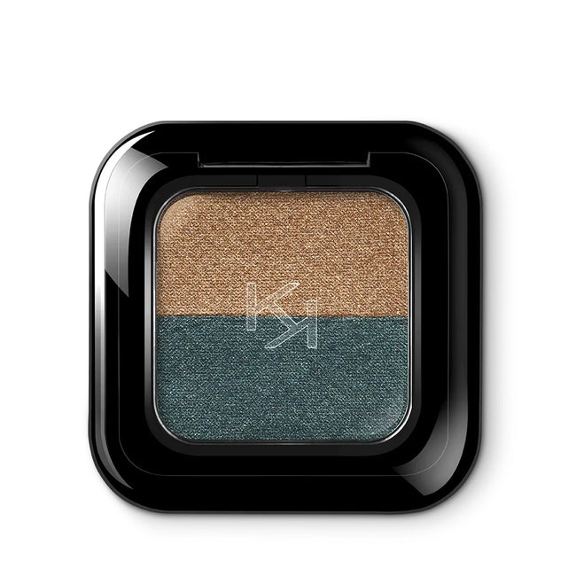KIKO Milano Bright Duo Eyeshadow podwójny cień do powiek uwalniający intensywny kolor