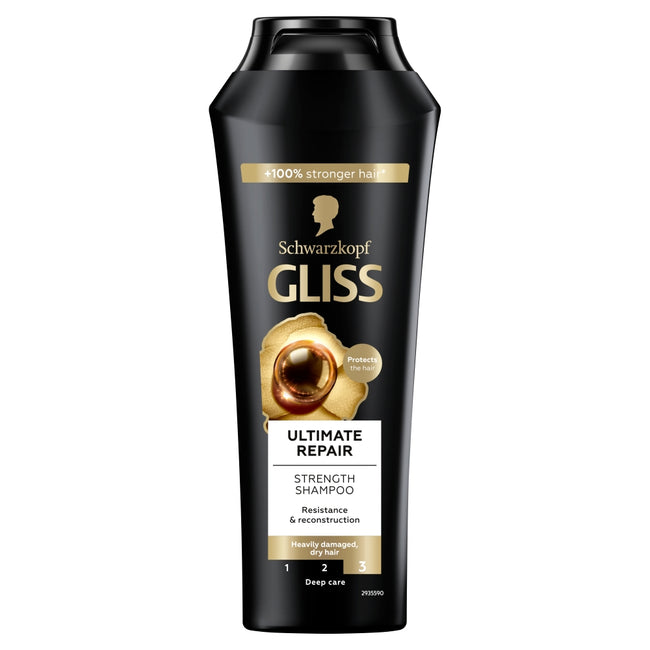 Gliss Ultimate Repair Shampoo szampon do włosów mocno zniszczonych i suchych 250ml