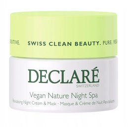 Declare Vegan Nature wegański krem-maska na noc 50ml