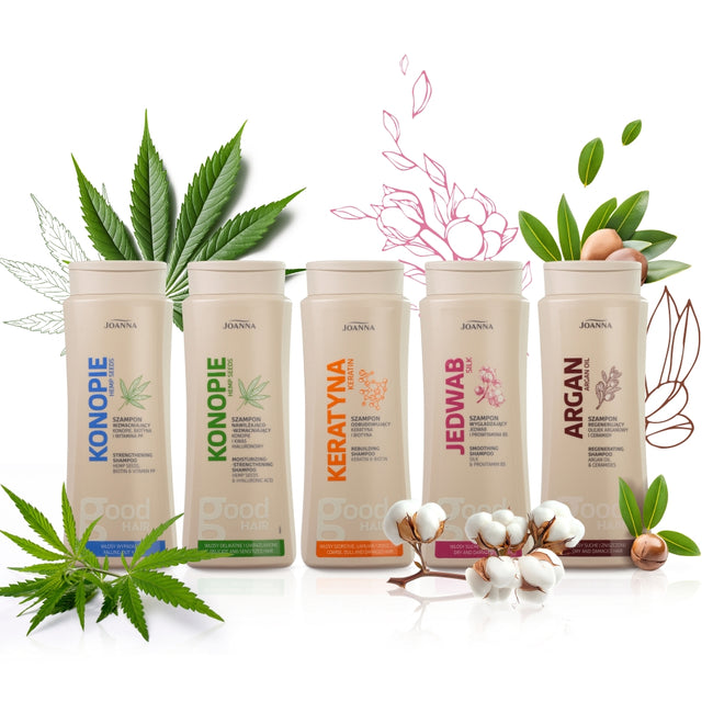 Joanna Konopie szampon nawilżająco-wzmacniający 400ml