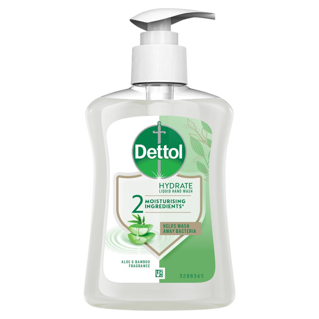 Dettol Mydło do rąk w płynie aloes i bambus 250ml