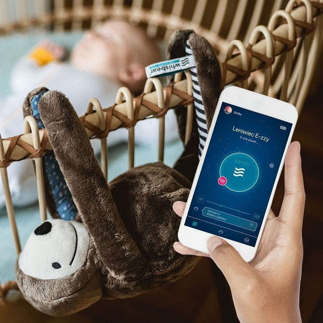 Whisbear Szumiący Leniwiec E-zzy z monitorem snu