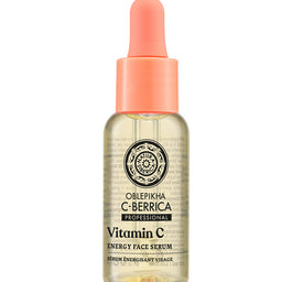 Natura Siberica Oblepikha C-Berrica energizujące serum do twarzy z witaminą C i hydrolatem z rokitnika ałtajskiego 30ml