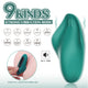 S-HANDE Manta-RTC dyskretny zdalnie sterowany wibrator typu panty z 9 trybami wibracji Dark Green