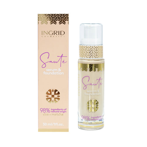Ingrid Saute Serum & Foundation serum i podkład do twarzy