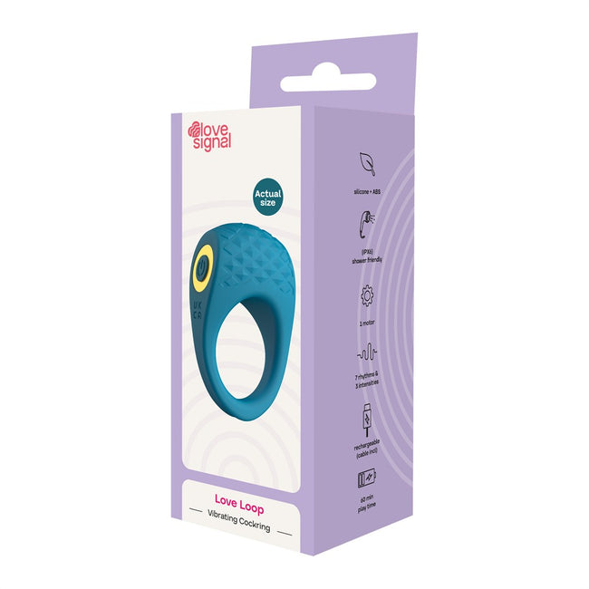 Dream Toys Love Loop wibrujący pierścień erekcyjny