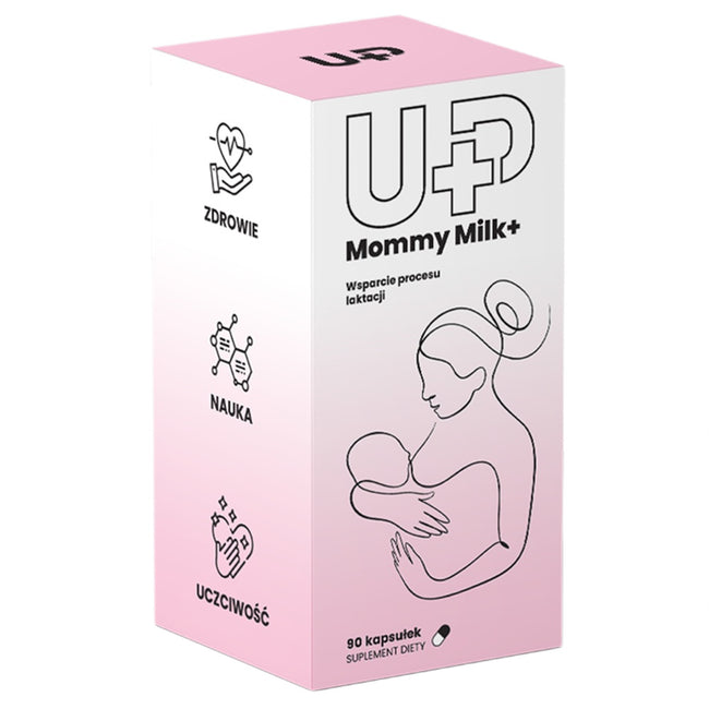 UP Health Pharma Mommy Milk+ UP wsparcie laktacji suplement diety 90 kapsułek