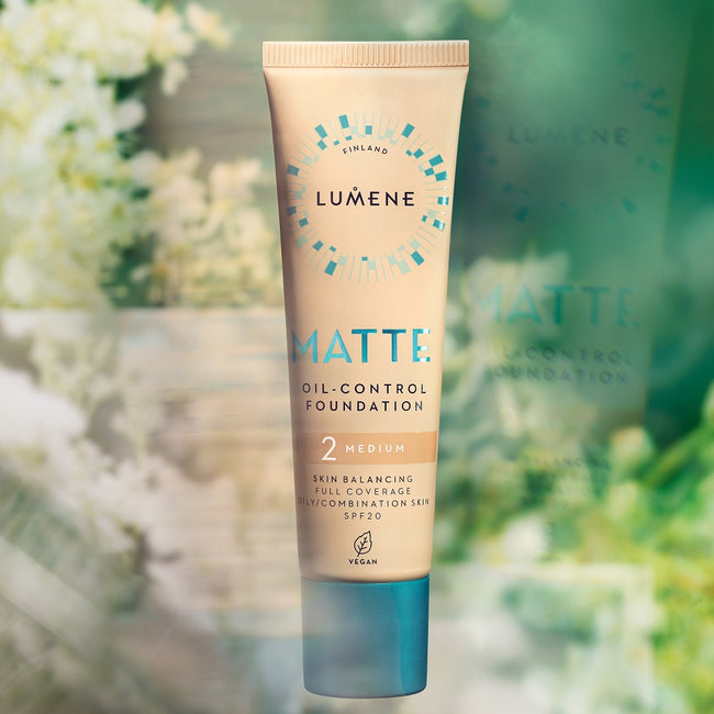 Lumene Matte Oil-Control Foundation SPF20 podkład matujący do twarzy