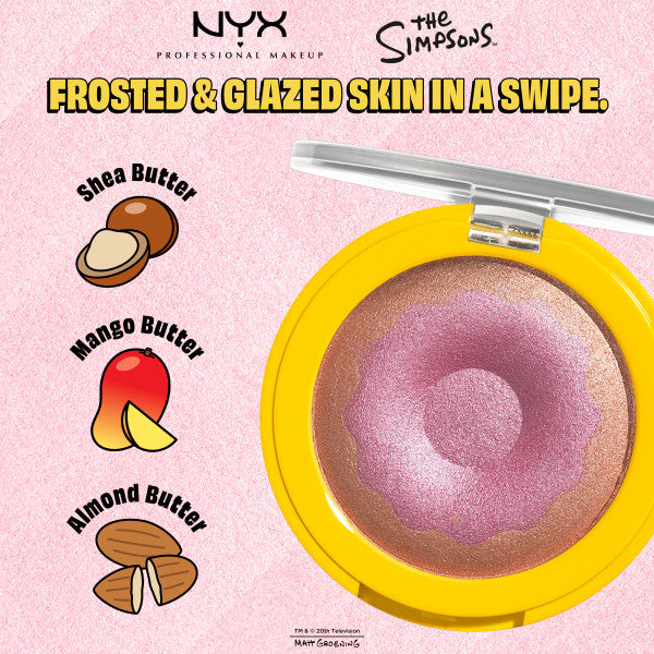 NYX Professional MakeUp Homer Simpson Donut rozświetlacz do twarzy