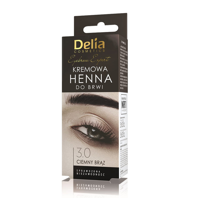 Delia Eyebrow Expert kremowa henna do brwi