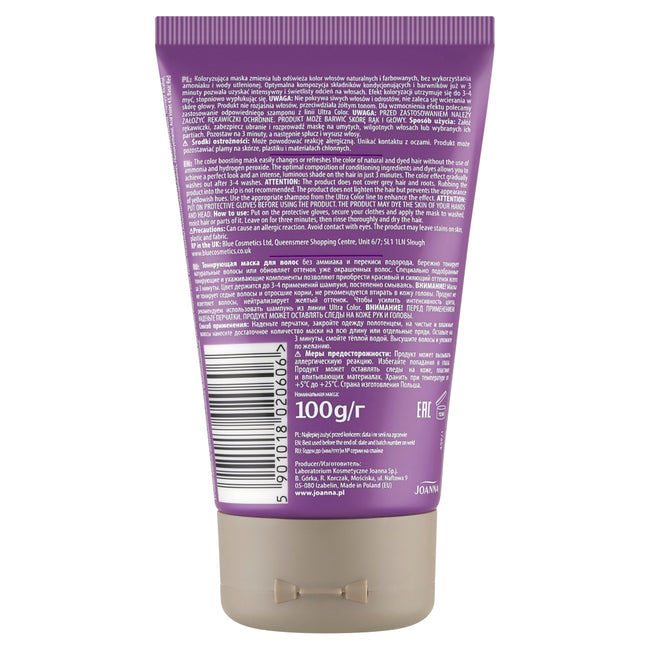 Joanna Ultra Color maska koloryzująca popielate odcienie blond 100g