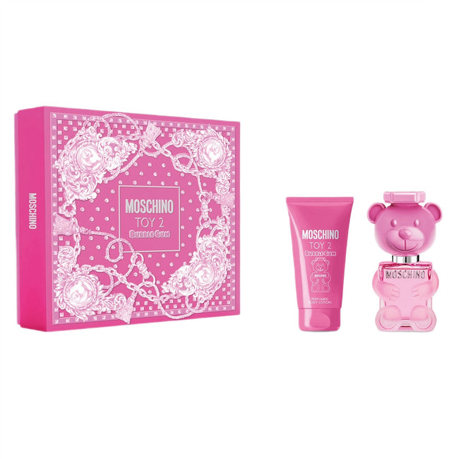 Moschino Toy 2 Bubble Gum zestaw woda toaletowa spray 30ml + balsam do ciała 50ml