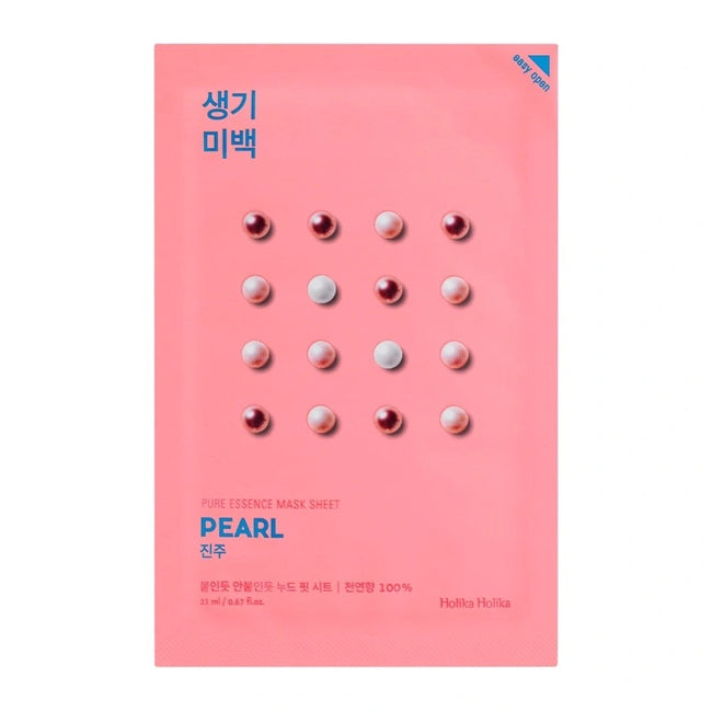 HOLIKA HOLIKA Pure Essence Mask Sheet Pearl maseczka w płachcie z ekstraktem z pereł 20ml