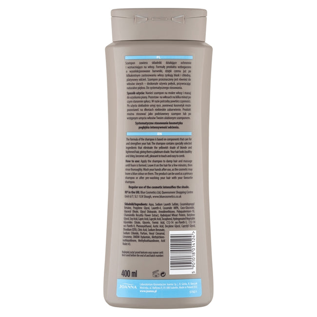 Joanna Ultra Color szampon chłodne odcienie blond 400ml