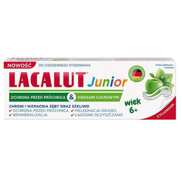 Lacalut Junior pasta do zębów dla dzieci 6+ 55ml