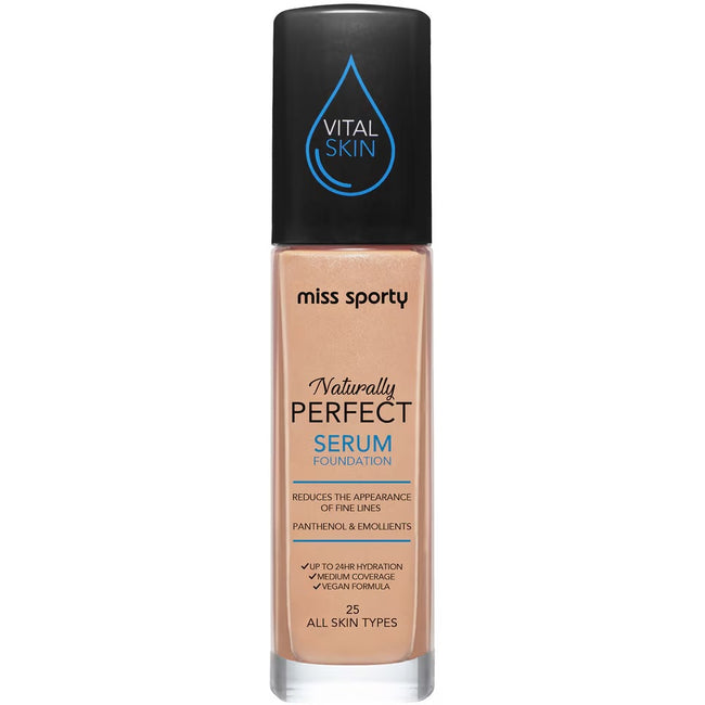 Miss Sporty Naturally Perfect nawilżający podkład serum