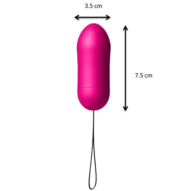 Marc Dorcel Secret Vibe wibrujące jajeczko sterowane bezprzewodowym pilotem Pink